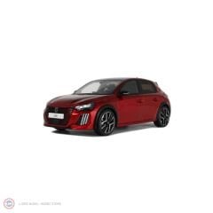 1:18 2024 Peugeot 208 GT Hybrid Red Elixir