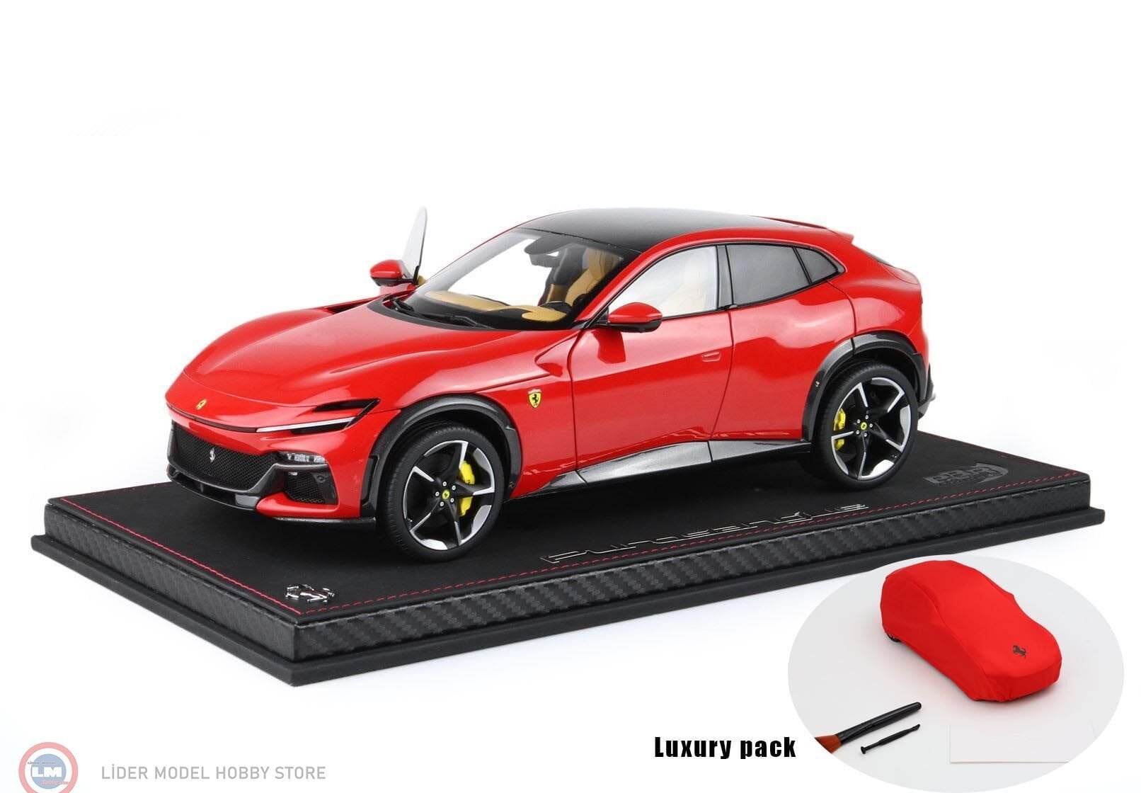 1:18 BBR Ferrari Purosangue diecast panoramic roof - Luxury pack