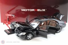 1:18 Motorhelix 2005 Mercedes Benz S600L W221 with Extra Engine