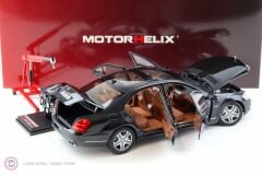 1:18 Motorhelix 2005 Mercedes Benz S600L W221 with Extra Engine