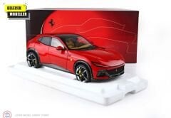 1:18 BBR FERRARI PUROSANGUE WPANORAMIC ROOF – ROSSO CORSA