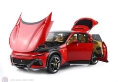 1:18 BBR FERRARI PUROSANGUE WPANORAMIC ROOF – ROSSO CORSA