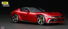 1:18 Amalgam 2024 Ferrari 12 Cilindri - Rosso Imola Red