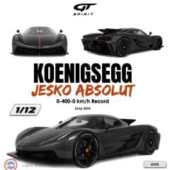 1:12 GT Spirit  2024 Koenigsegg Jesko Absolut 0-400 km-h Record