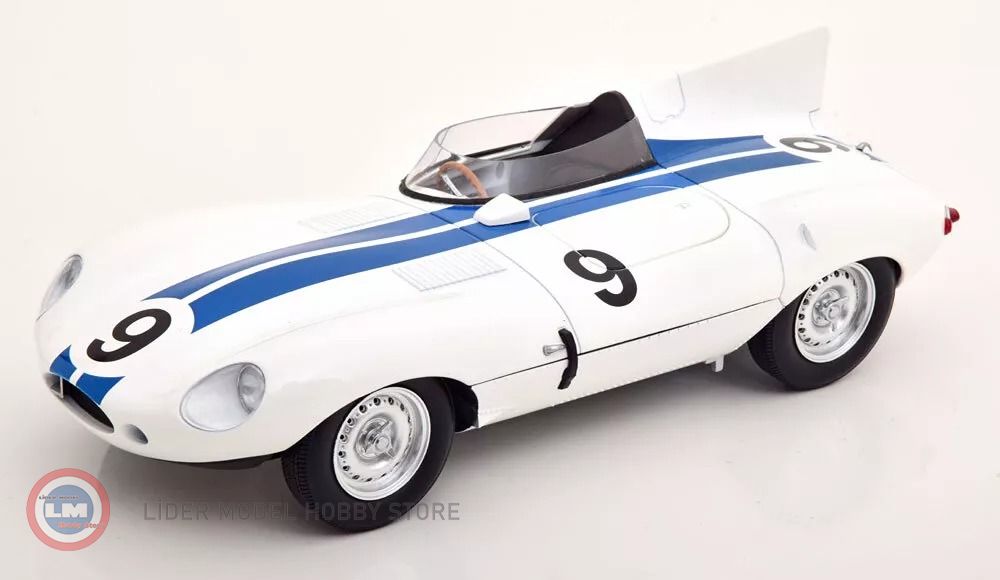 1:18 1955 Jaguar D-Type #9 - Phil Walters, Bill Spear - LeMans