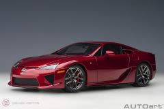 1:18 Autoart 2010 Lexus LFA Kırmızı
