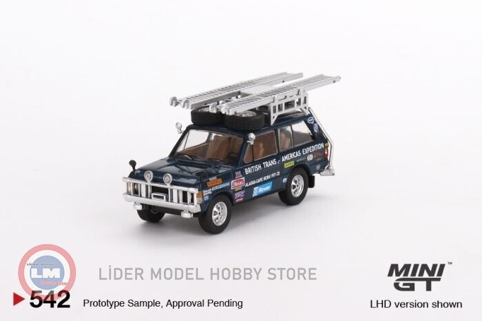 1:64 1971 Range Rover British Trans-Americas Expedition (VXC-868K)