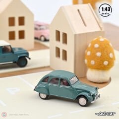 1:43 Norev 1971 Citroen 2CV Agave Green Jet Car