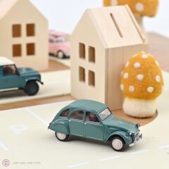 1:43 Norev 1971 Citroen 2CV Agave Green Jet Car
