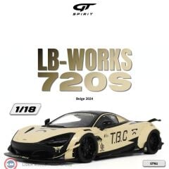 1:18 GT Spirit 2024 Mclaren 720S LB Works Beige