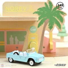 1:43 Norev 1978 Citroen Mehari Light Blue Jet Car
