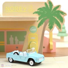 1:43 Norev 1978 Citroen Mehari Light Blue Jet Car