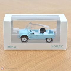 1:43 Norev 1978 Citroen Mehari Light Blue Jet Car