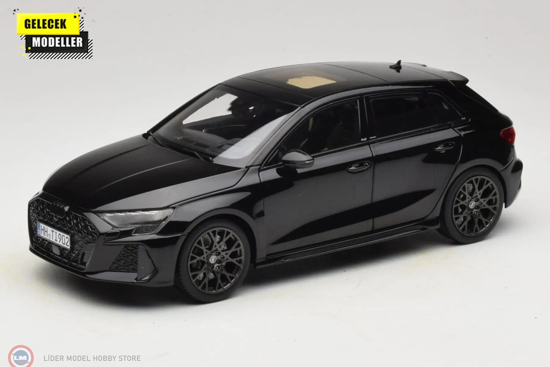 1:18 Norev 2025 Audi RS3 Sportback Myth Black