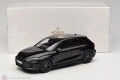 1:18 Norev 2025 Audi RS3 Sportback Myth Black