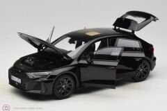 1:18 Norev 2025 Audi A3 RS3 Sportback Myth Black