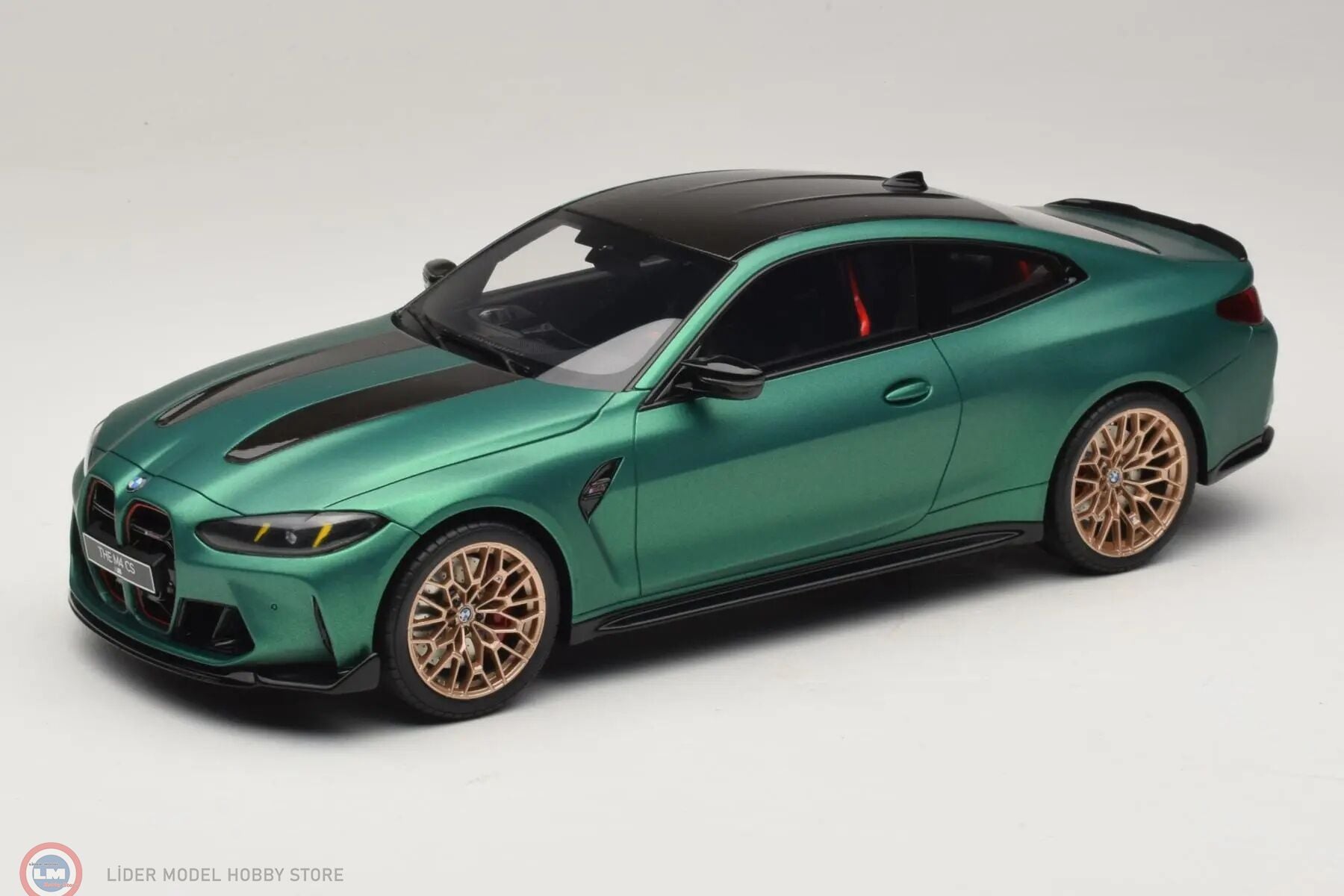 1:18 GT Spirit 2024 BMW M4 CS G82 Frozen Isle of Man Green