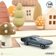 1:43 Norev 1968 Ford Mustang Fastback Satin Green Jet Car