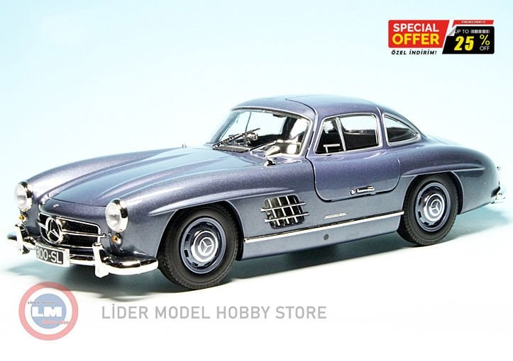 1:18 Minichamps 1955 Mercedes Benz 300 SL Gullwing W198