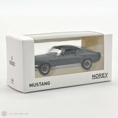 1:43 Norev 1968 Ford Mustang Fastback Satin Green Jet Car