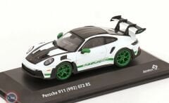 1:43 Solido 2023 Porsche 911 (992) GT3 RS - white  green