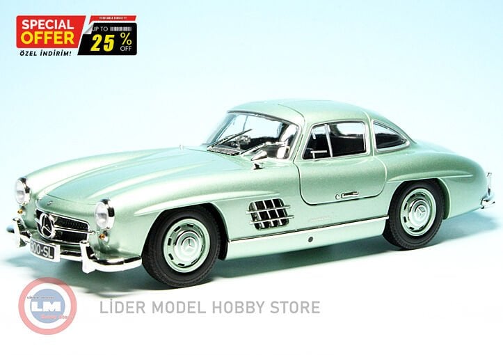 1:18 Minichamps 1955 Mercedes Benz 300 SL Gullwing W198