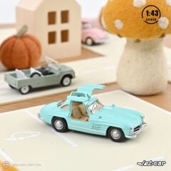 1:43 Norev 1955 Mercedes Benz 300SL Blue Jet Car