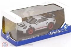 1:43 Solido 2023 Porsche 911 (992) GT3 RS - ice grey metallic  pyrorot