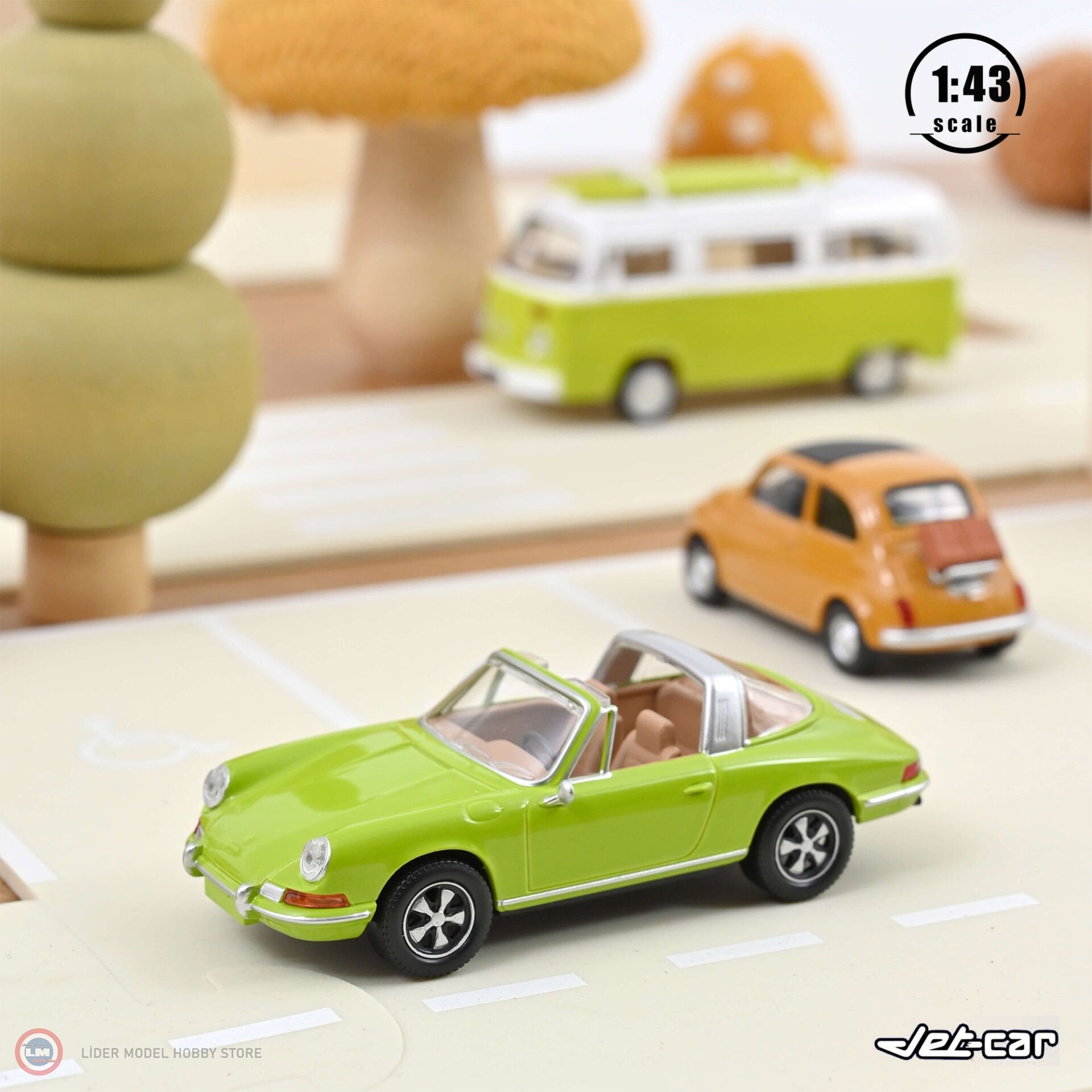 1:43 Norev 1969 Porsche 911 Targa Jet Car