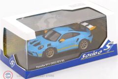 1:43 Solido 2023 Porsche 911 (992) GT3 RS - Riviera blue
