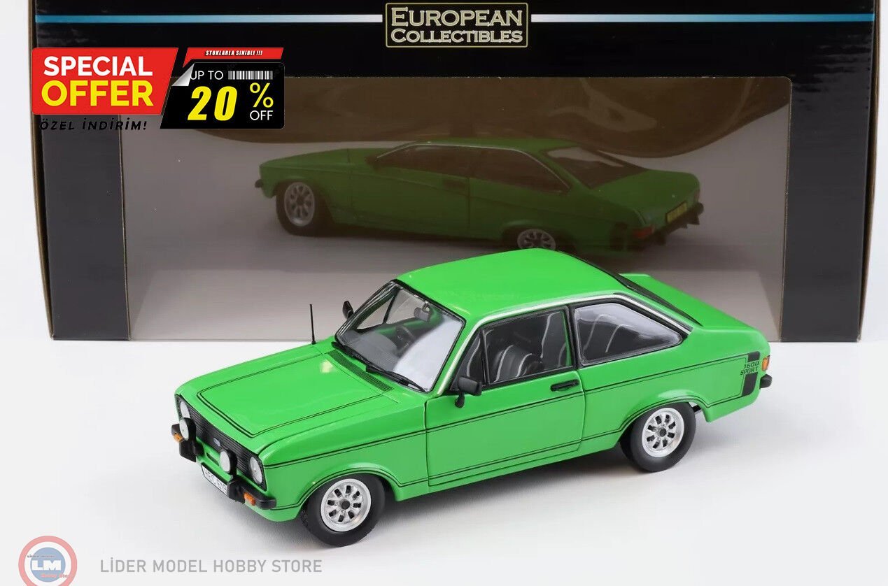 1:18 SunStar 1975 Ford Escort MK II 1600 Sport