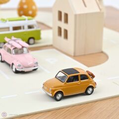 1:43 Norev 1965 Fiat 500 F Yellow Positano Jet Car