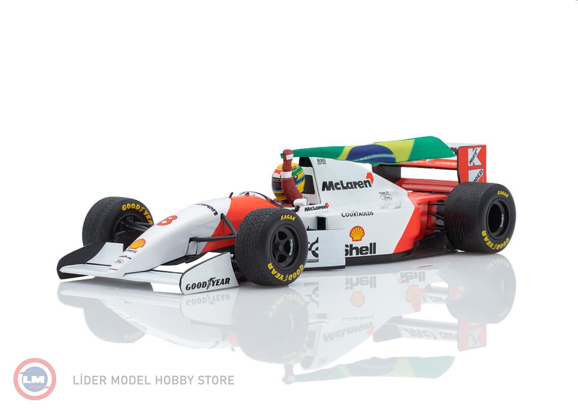 1:18 1993 Mclaren MP48 #8 Senna winner European Formula 1