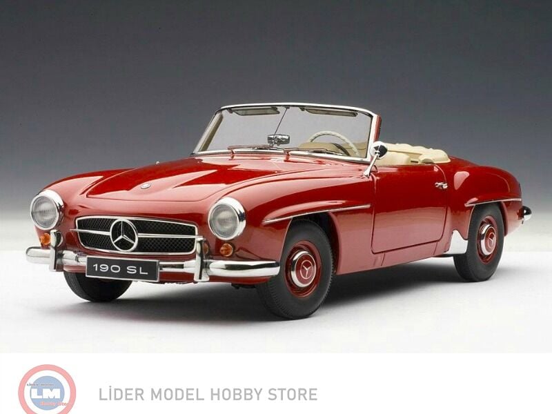 1:18 Autoart 1957 Mercedes Benz 190 SL Cabriolet