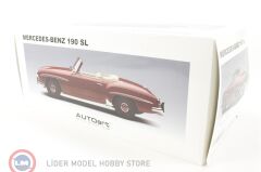 1:18 Autoart 1957 Mercedes Benz 190 SL Cabriolet