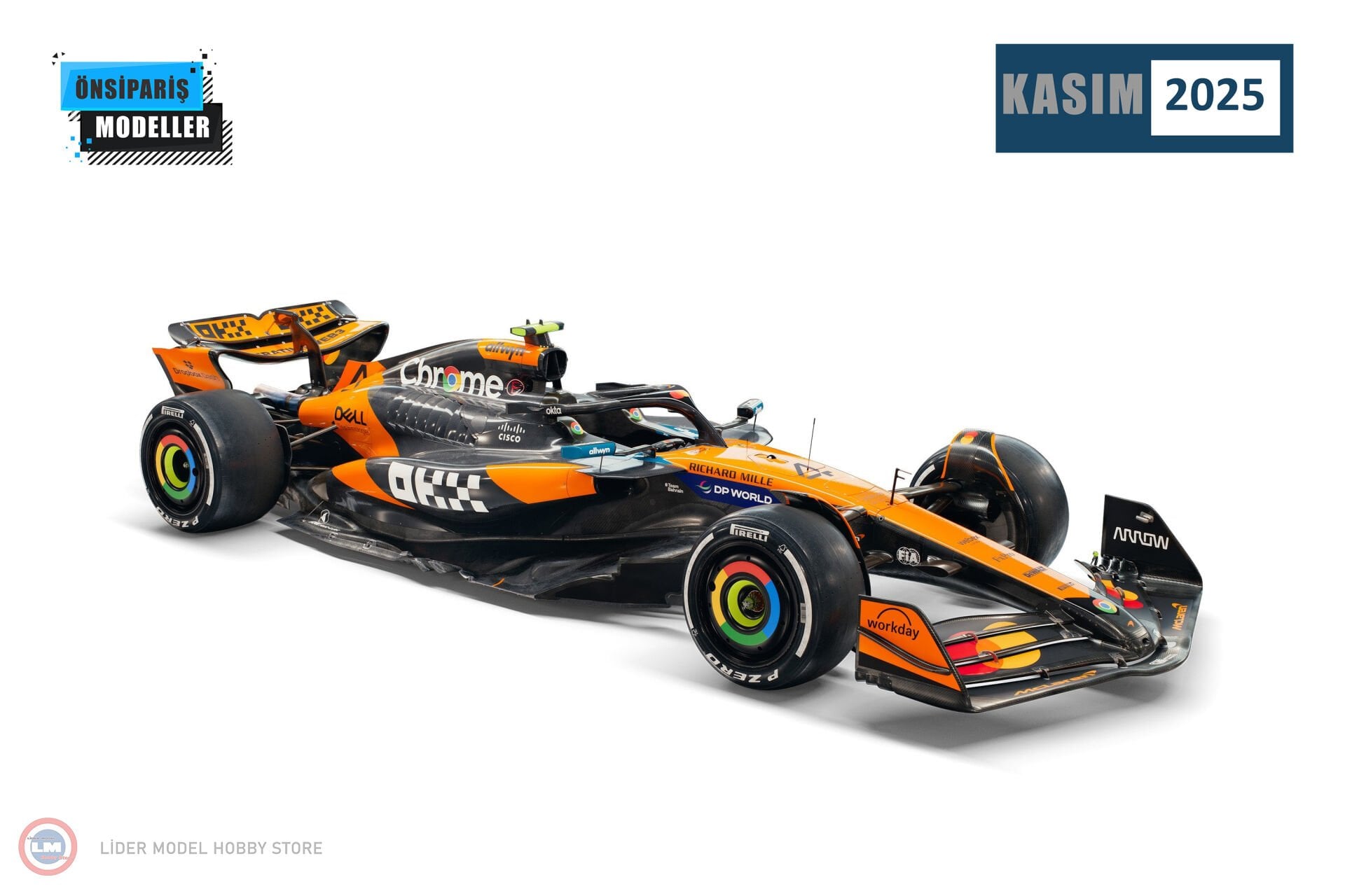 1:18 Amalgam 2025 Mclaren MCL39 Australian Grand Prix Lando Norris