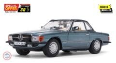 1:18 SunStar 1977 Mercedes Benz 350 SL R107 Hardtop