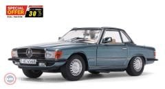 1:18 SunStar 1977 Mercedes Benz 350 SL R107 Hardtop