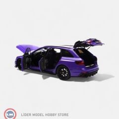 1:18 Kilo Works 2020 Audi RS4 Darwin Pro B9 Avant Purple Metallic