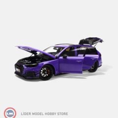 1:18 Kilo Works 2020 Audi RS4 Darwin Pro B9 Avant Purple Metallic