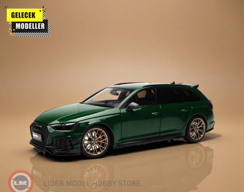 1:18 Kilo Works 2020 Audi RS4 Darwin Pro B9 Avant Green Metallic