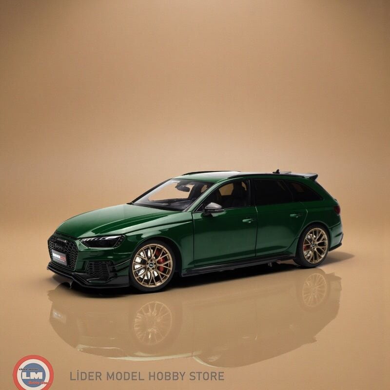 1:18 Kilo Works 2020 Audi RS4 Darwin Pro B9 Avant Green Metallic