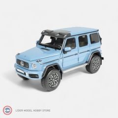 1:18 NZG 2023 Mercedes Benz G Class G63 AMG 4x4 Vintage Blue