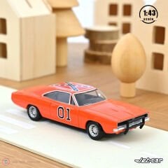 1:43 Norev 1969 Dodge Charger General Lee Orange Jet Car