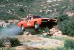 1:43 Norev 1969 Dodge Charger General Lee Orange Jet Car
