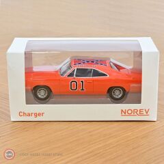 1:43 Norev 1969 Dodge Charger General Lee Orange Jet Car