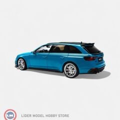 1:18 Kilo Works 2020 Audi RS4 Darwin Pro B9 Avant Blue Metallic