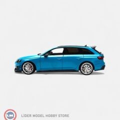 1:18 Kilo Works 2020 Audi RS4 Darwin Pro B9 Avant Blue Metallic
