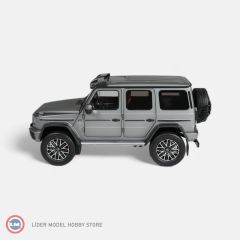 1:18 NZG 2023 Mercedes Benz G Class G63 AMG 4x4 Platin Magno Grey