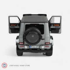 1:18 NZG 2023 Mercedes Benz G Class G63 AMG 4x4 Platin Magno Grey